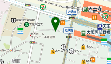 KASHIYAMA(メンズ) 近鉄あべのハルカス店の地図画像