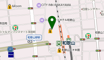 KASHIYAMA(メンズ) KASHIYAMA 近鉄百貨店和歌山店の地図画像