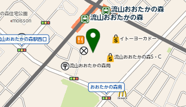 KASHIYAMA(メンズ) カシヤマ 流山おおたかの森店の地図画像