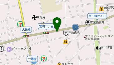 BIZcomfort大宮東口の地図画像