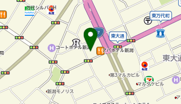 BIZcomfort新潟の地図画像