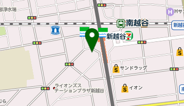 BIZcomfort南越谷の地図画像