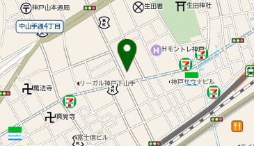 BIZcomfort神戸三宮の地図画像