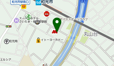 BIZcomfort和光市の地図画像