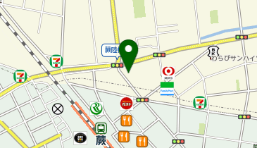 BIZcomfort蕨の地図画像