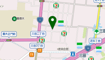 BIZcomfort田町の地図画像