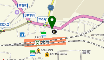 BIZcomfort水戸の地図画像