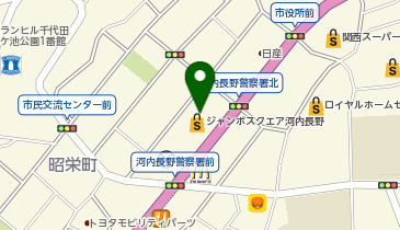 パレット じゃんぼスクエア河内長野店の地図画像
