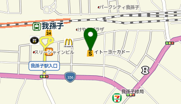 パレット イトーヨーカドー我孫子南口店の地図画像