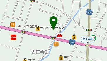 ヴィクトリアゴルフ 長岡店の地図画像