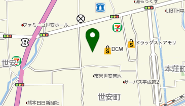 ヴィクトリアゴルフ 熊本本山店の地図画像