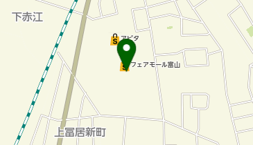 ヴィクトリアゴルフ アピタ富山東店の地図画像