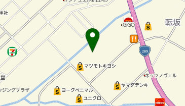 ヴィクトリアゴルフ メガステージ白河店の地図画像