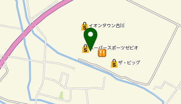 ヴィクトリアゴルフ イオンタウン古川店の地図画像