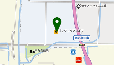 ヴィクトリアゴルフ 奈良店の地図画像