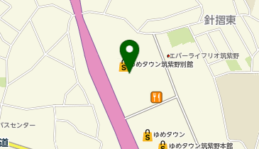 ヴィクトリアゴルフ ゆめタウン筑紫野店の地図画像