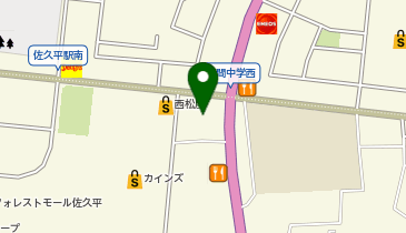 ヴィクトリアゴルフ 佐久平店の地図画像