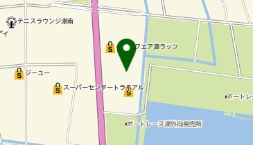 ヴィクトリアゴルフ 津ラッツ店の地図画像