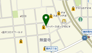 ヴィクトリアゴルフ アピタタウン金沢ベイ店の地図画像