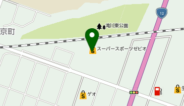 ヴィクトリアゴルフ 滝川店の地図画像