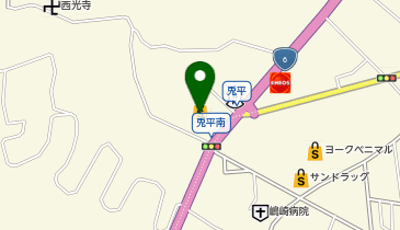 ヴィクトリアゴルフ 日立城南店の地図画像