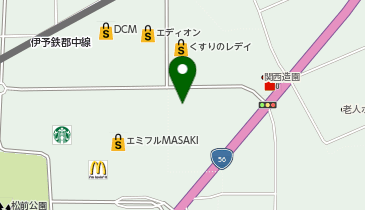 ヴィクトリアゴルフ エミフルMASAKI店の地図画像