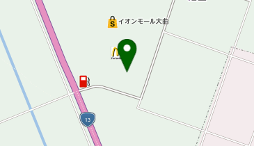ヴィクトリアゴルフ イオンモール大曲店の地図画像