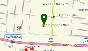 ヴィクトリアゴルフ 盛岡盛南店の地図画像