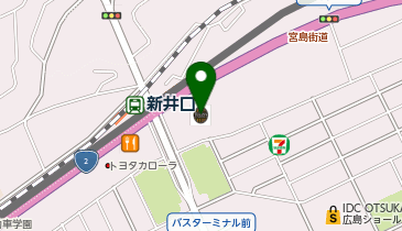 ヴィクトリアゴルフ 広島アルパーク店の地図画像