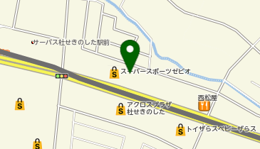 ヴィクトリアゴルフ 名取店の地図画像