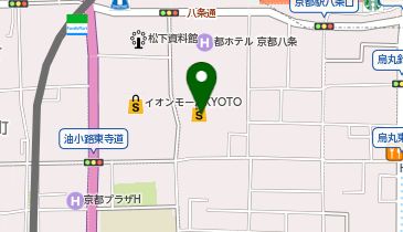 ヴィクトリアゴルフ イオンモールKYOTO店の地図画像