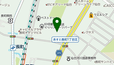 ヴィクトリアゴルフ あすと長町店の地図画像