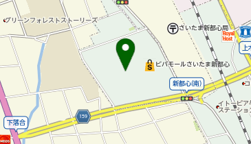 ヴィクトリアゴルフ ビバモールさいたま新都心店の地図画像