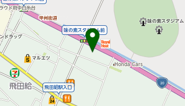 ヴィクトリアゴルフ 調布東京スタジアム前店の地図画像