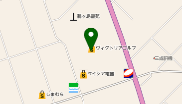 ヴィクトリアゴルフ ひだかモール店の地図画像