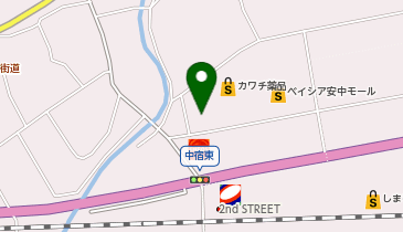 ヴィクトリアゴルフ 安中店の地図画像