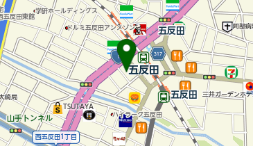 ヴィクトリアゴルフ 五反田店の地図画像