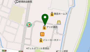ヴィクトリアゴルフ アリオ葛西店の地図画像