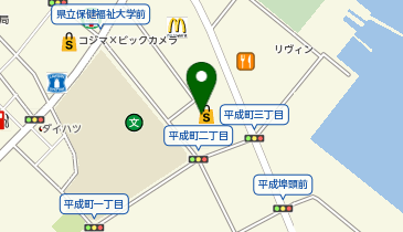 ヴィクトリアゴルフ ヴィスポ横須賀店の地図画像