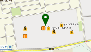 ヴィクトリアゴルフ イオンモール日の出店の地図画像