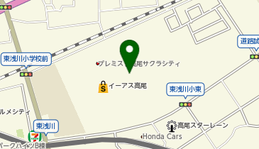 ヴィクトリアゴルフ イーアス高尾店の地図画像