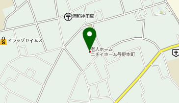 ニチイホーム 与野本町の地図画像