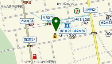鎌倉パスタ 札幌マルヤマクラス店の地図画像