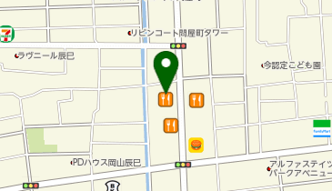 鎌倉パスタ 辰巳店の地図画像