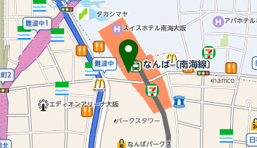 鎌倉パスタ なんばCITY店の地図画像