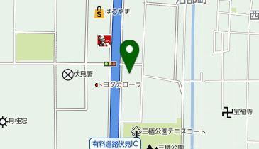 鎌倉パスタ 京都伏見店の地図画像
