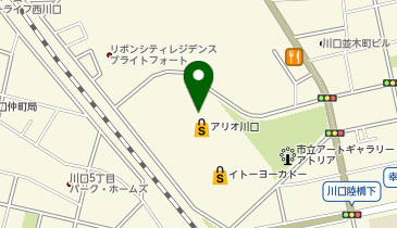 鎌倉パスタ Ario川口店の地図画像