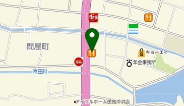 鎌倉パスタ 徳島山城店の地図画像