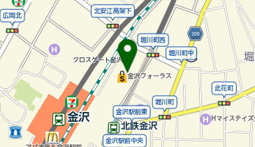 鎌倉パスタ 金沢フォーラス店の地図画像