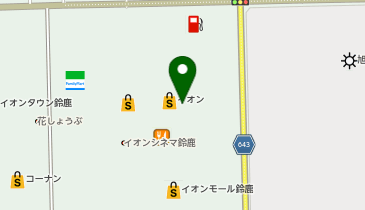 鎌倉パスタ イオンモール鈴鹿店の地図画像